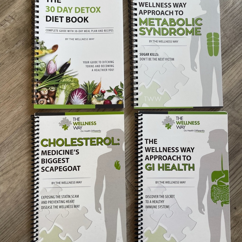 The Wellness Way Health Book Set NEW